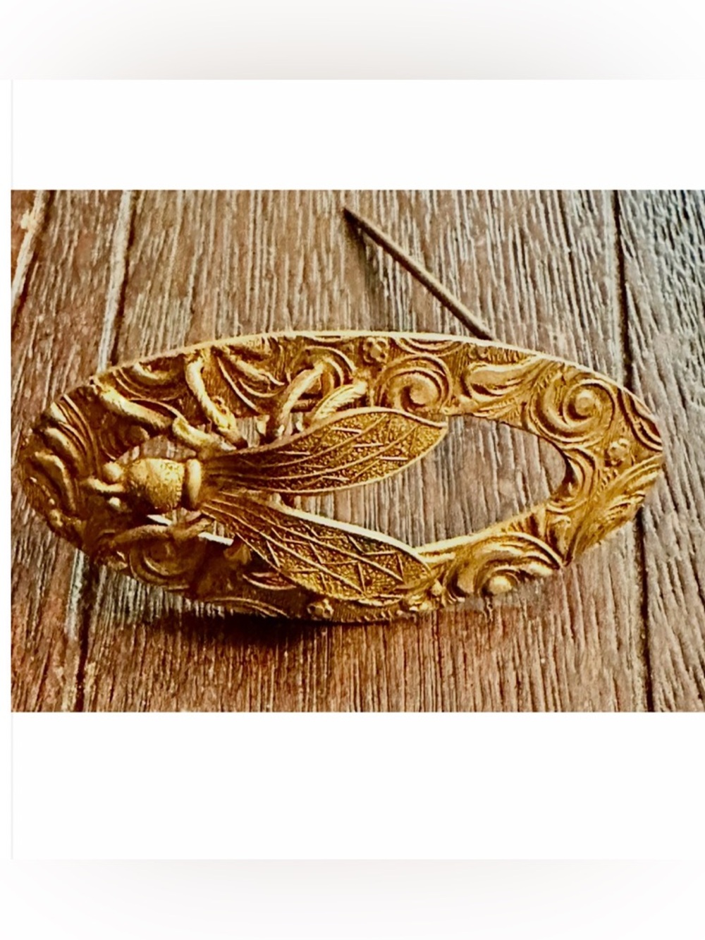 Victorian Bee or Wasp Insect Brooch